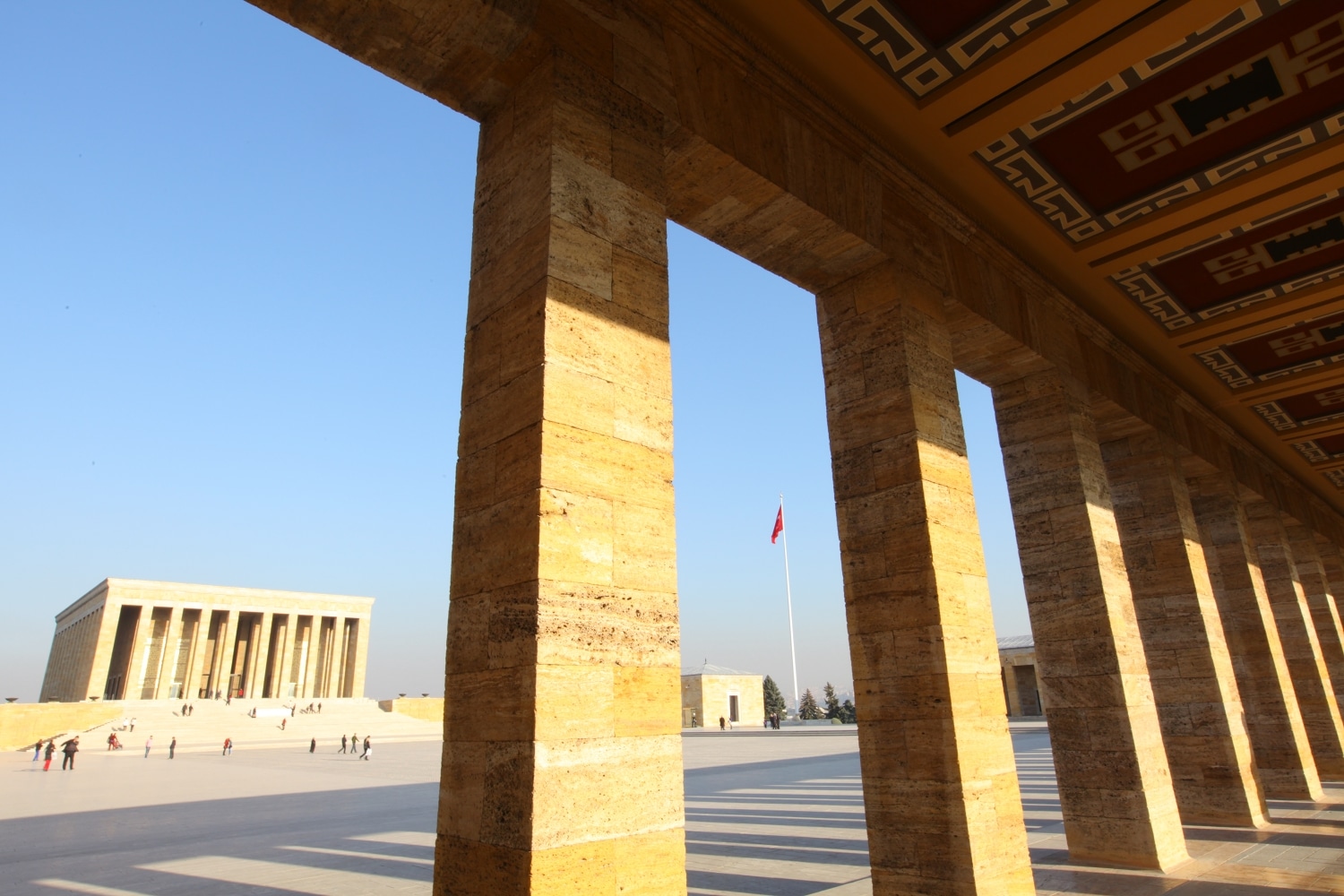 Ankara : Anitkabir, le mausolée d'Ataturk