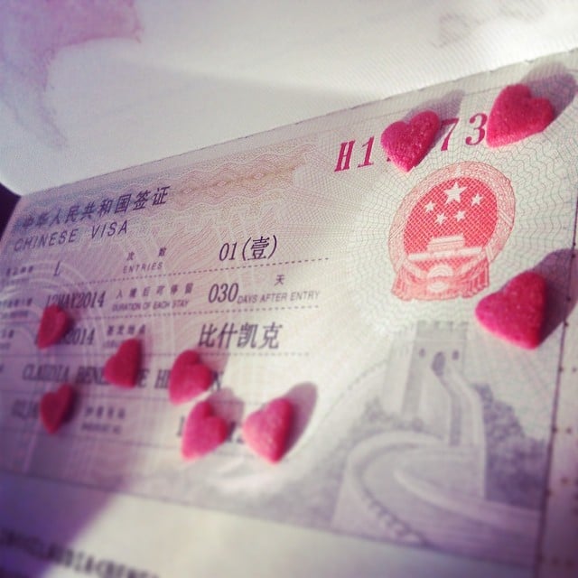 visa chinois