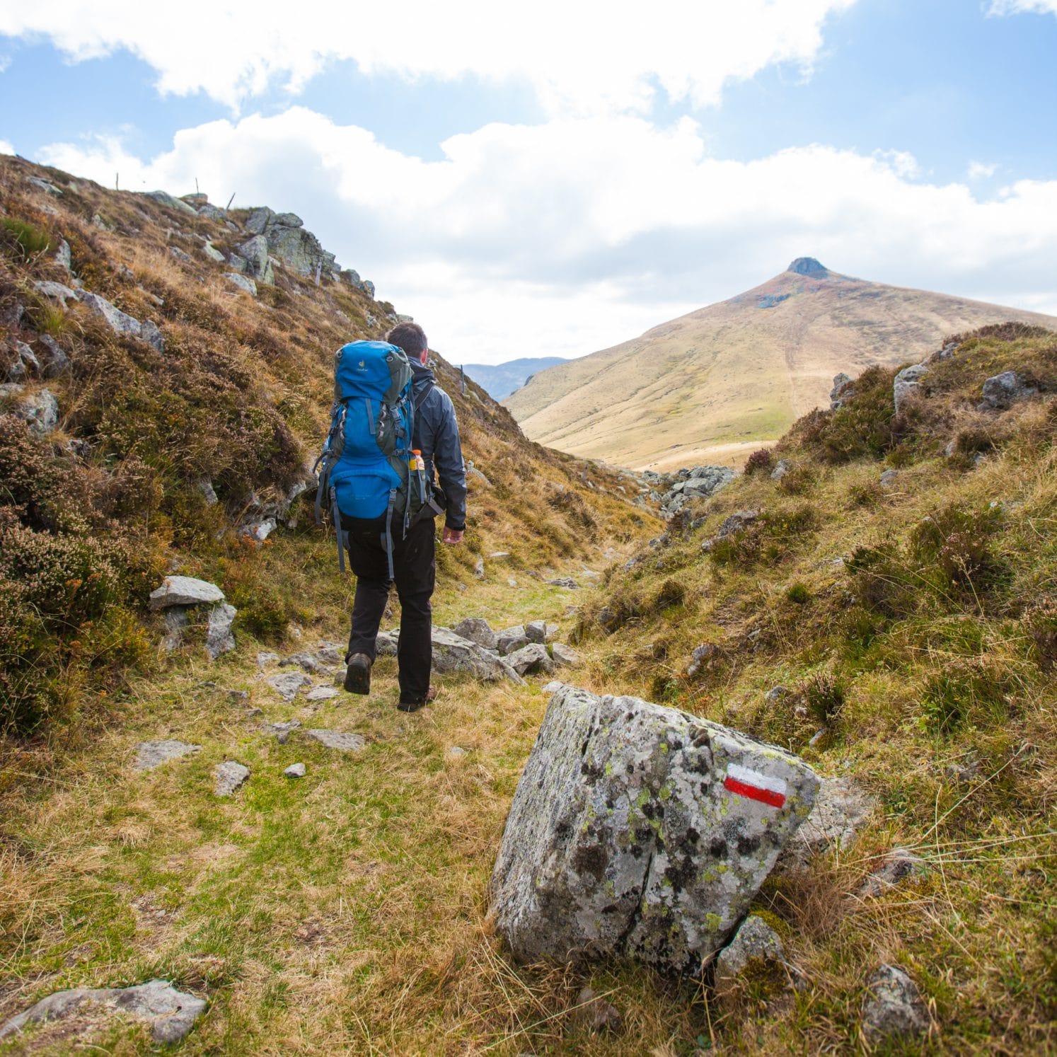 marquage GR 400 cantal