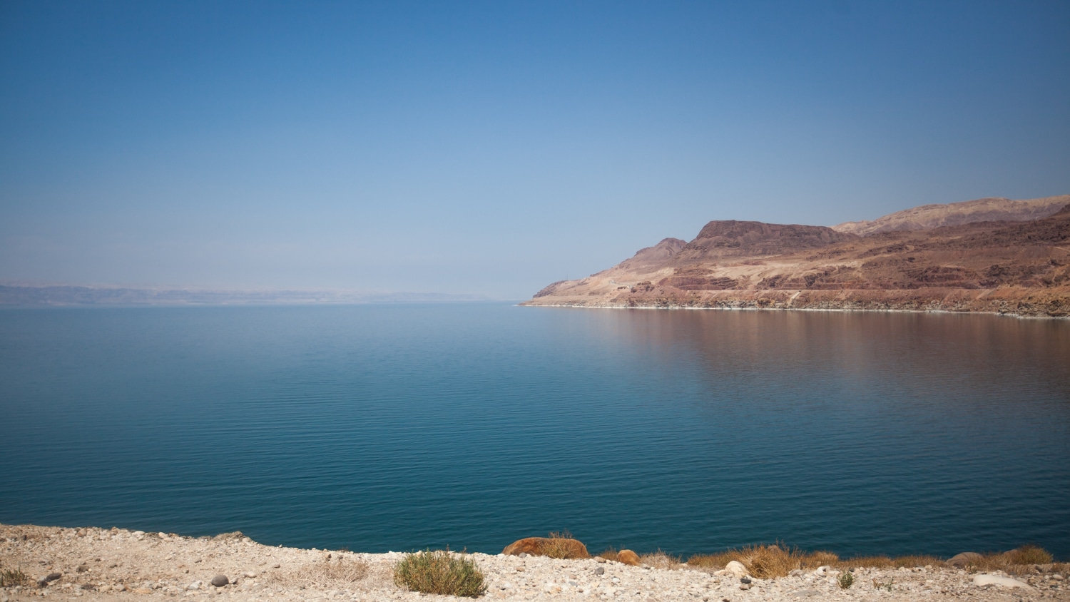 mer morte paysage