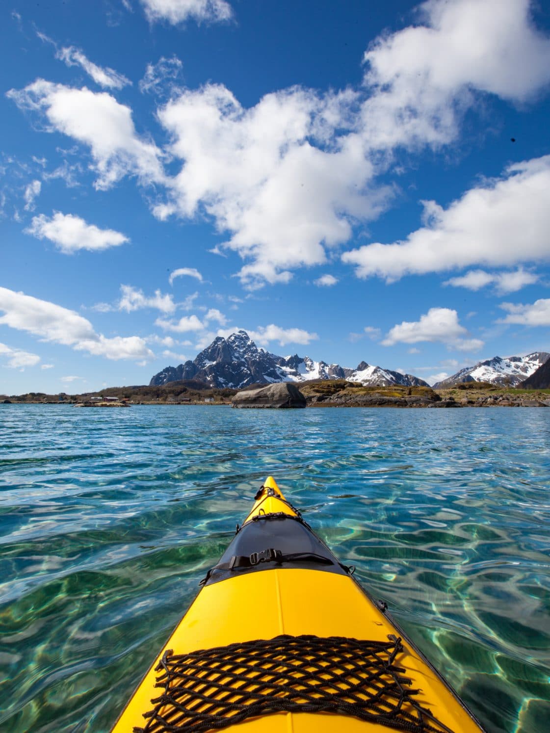 kayak lofoten norvège