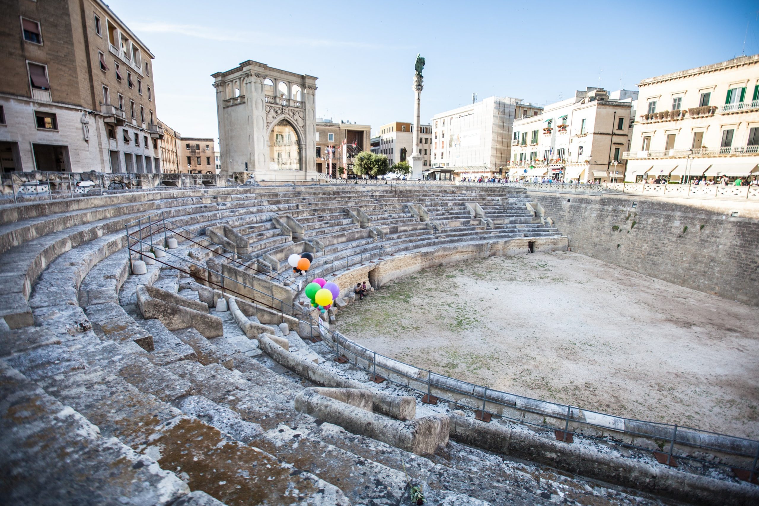 Pouilles : Amphithéâtre de Lecce