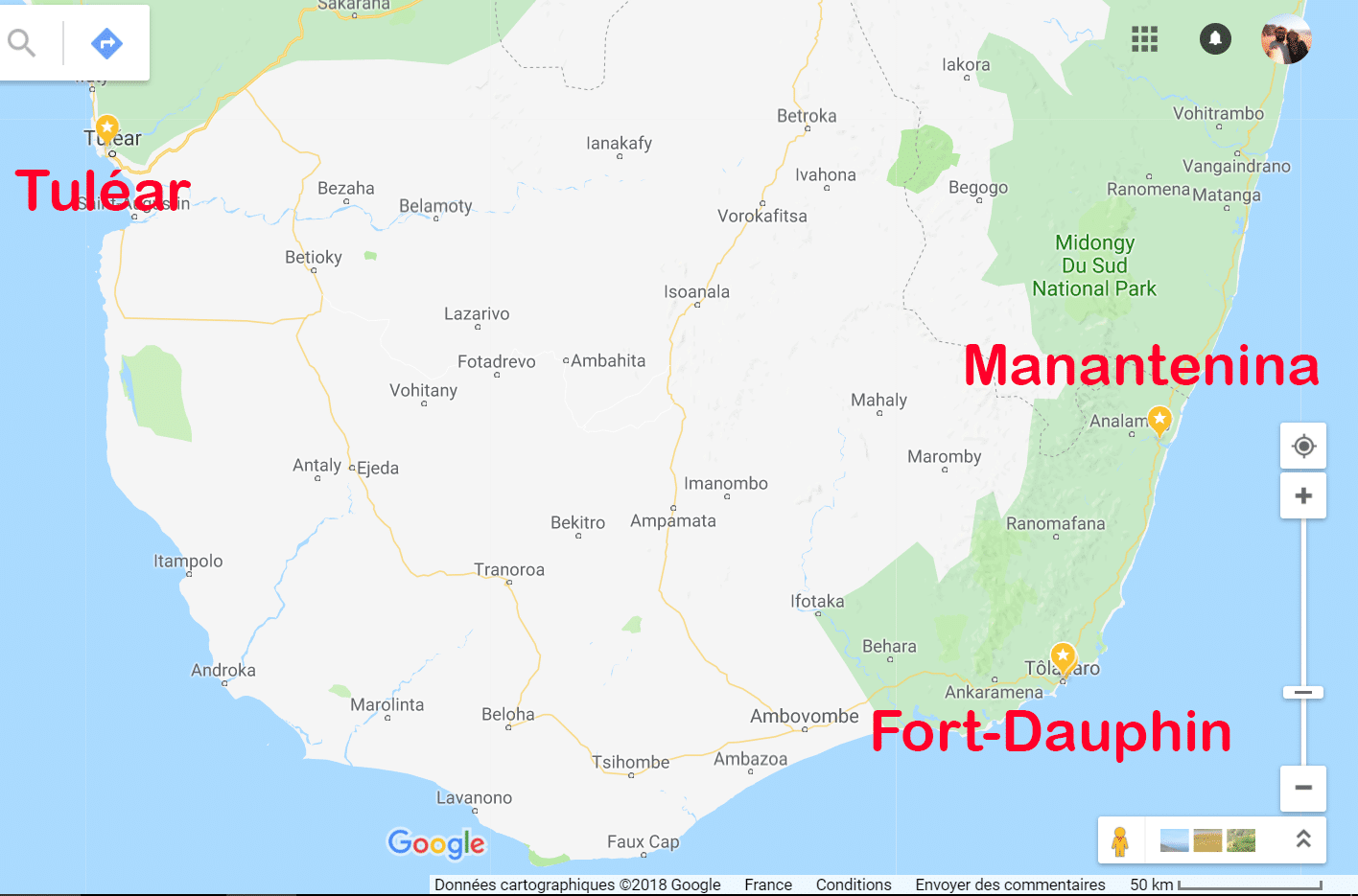 Tuléar Fort-Dauphin Madagascar