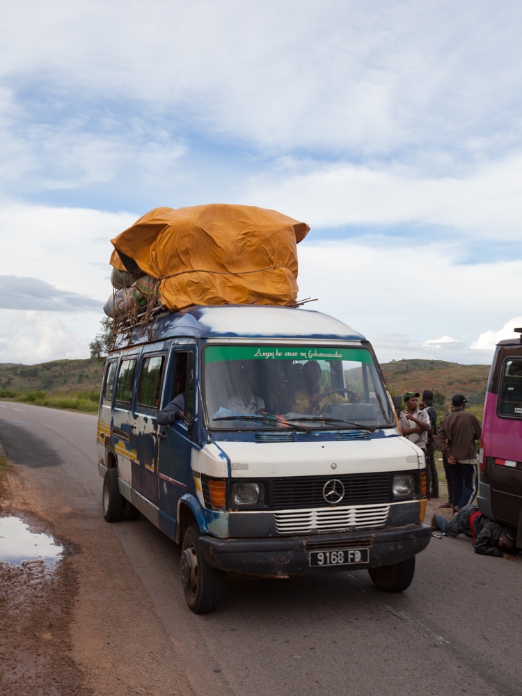 voyager en taxi-brousse Madagascar