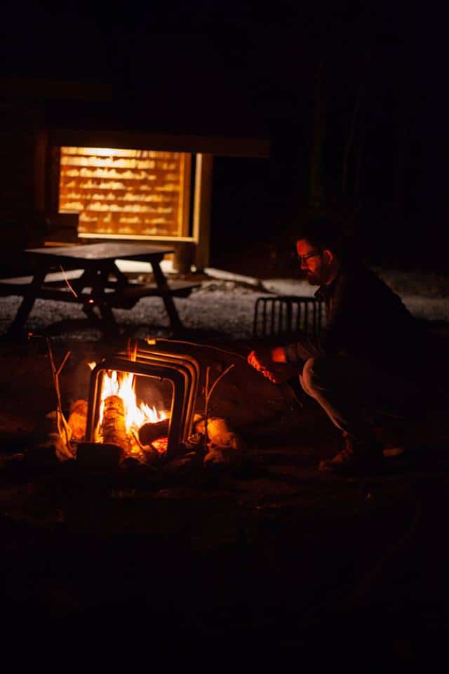 feu camp Québec