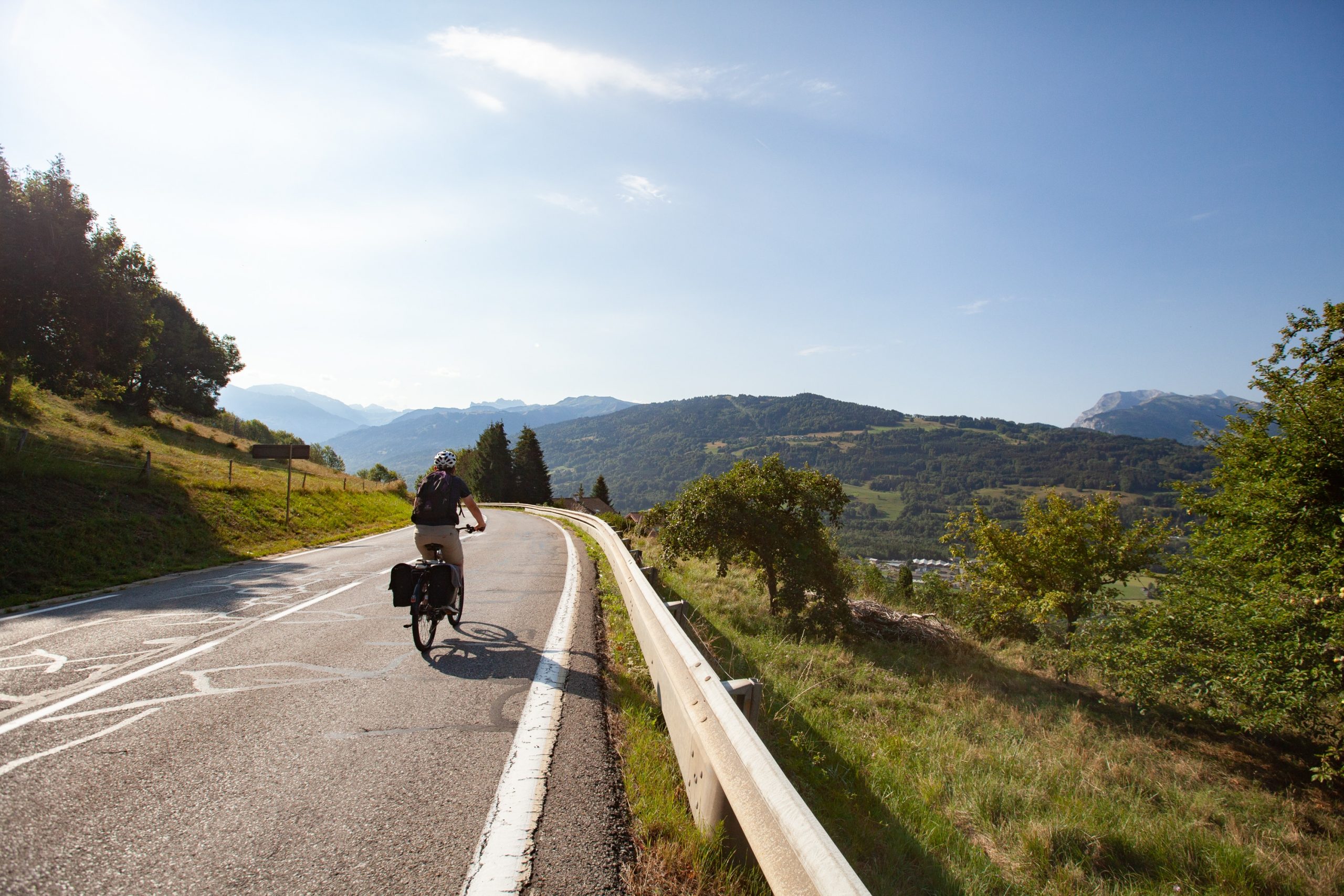 Route des Grandes Alpes à vélo