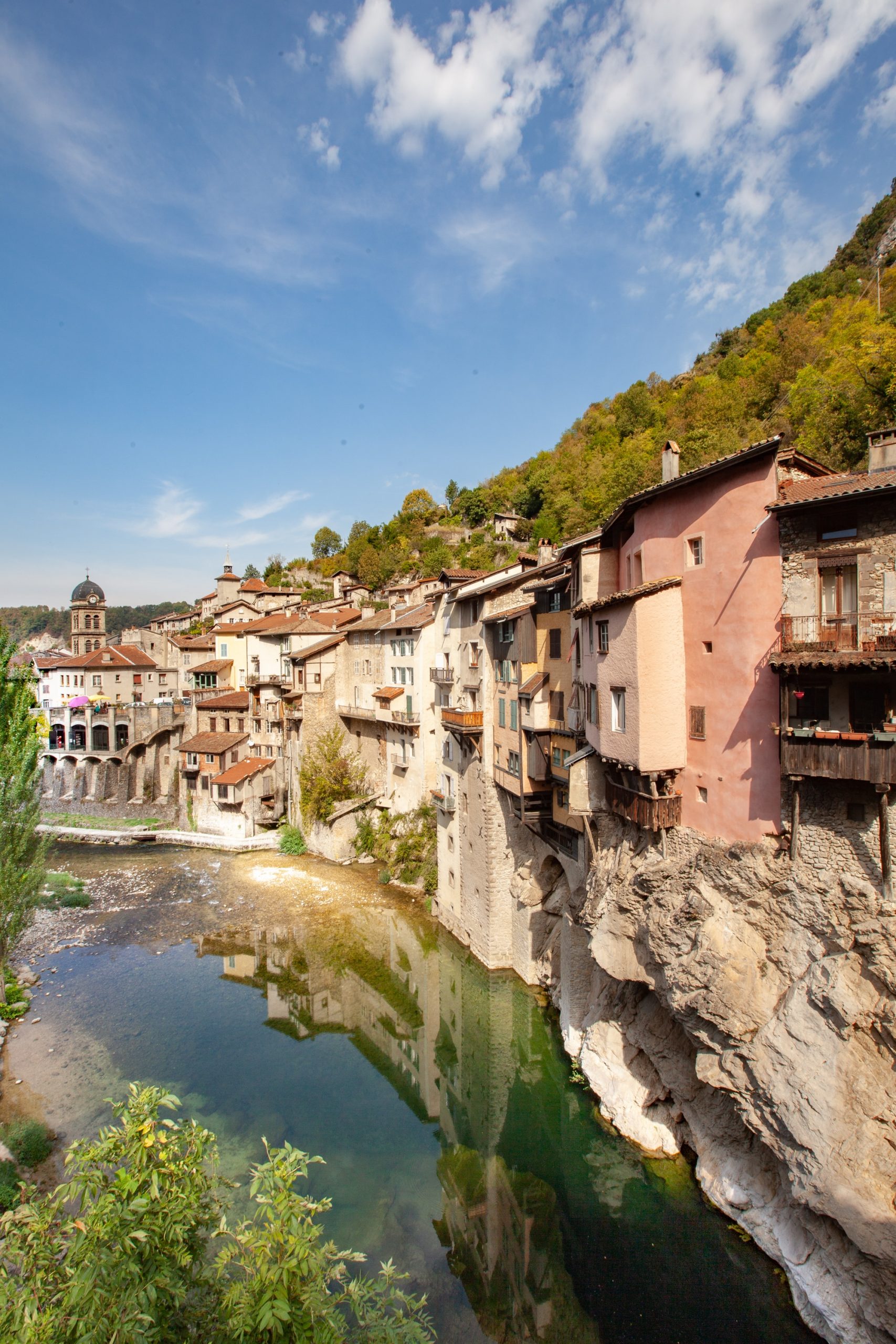 Pont-en-Royans maisons suspendues