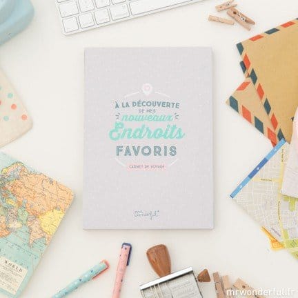 carnet de voyage idée cadeau