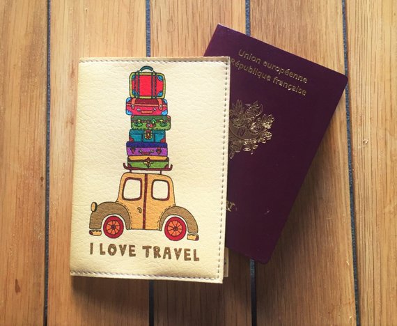 Etui protège passeport 