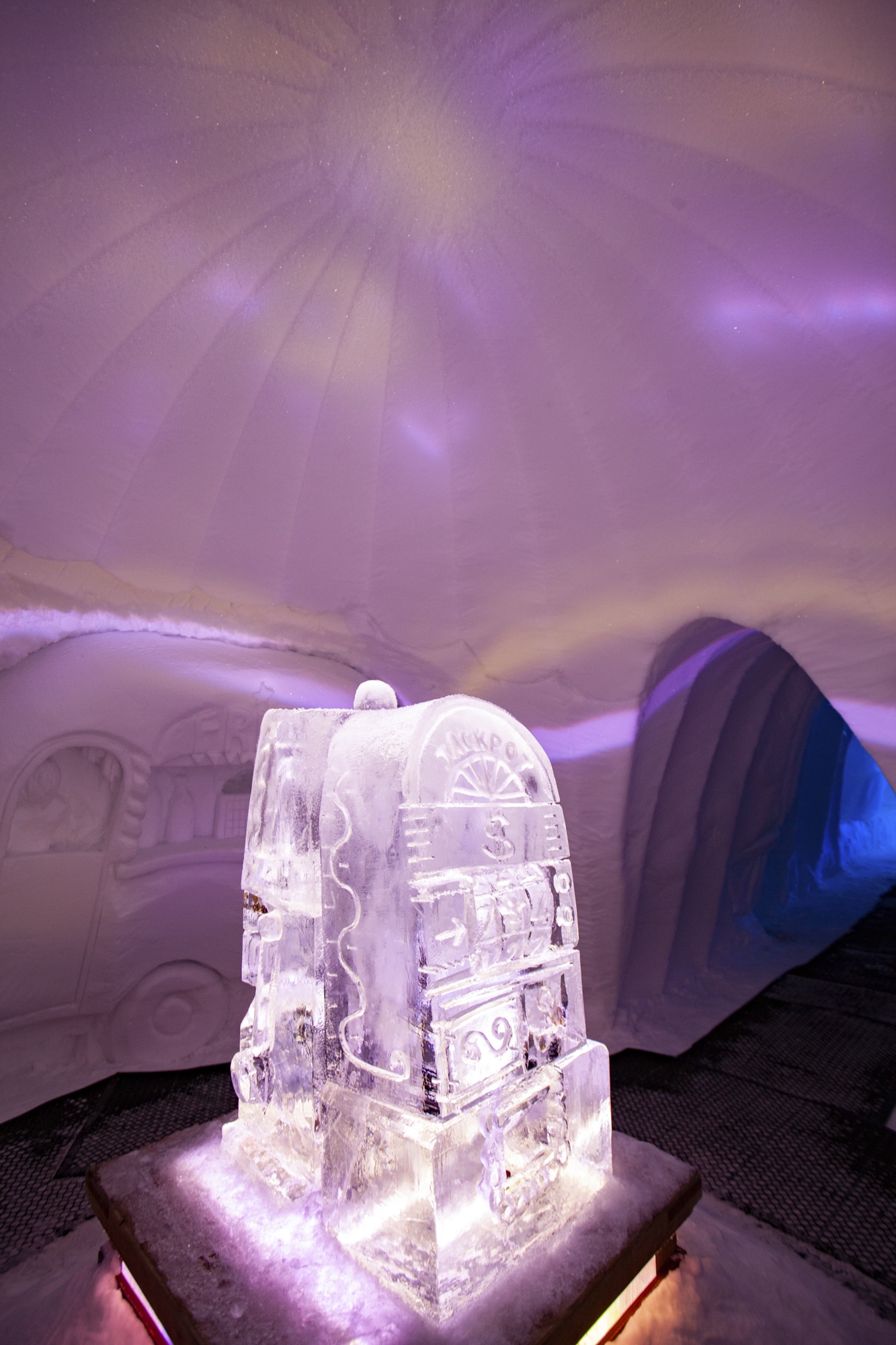 grotte de glace alpe d'Huez