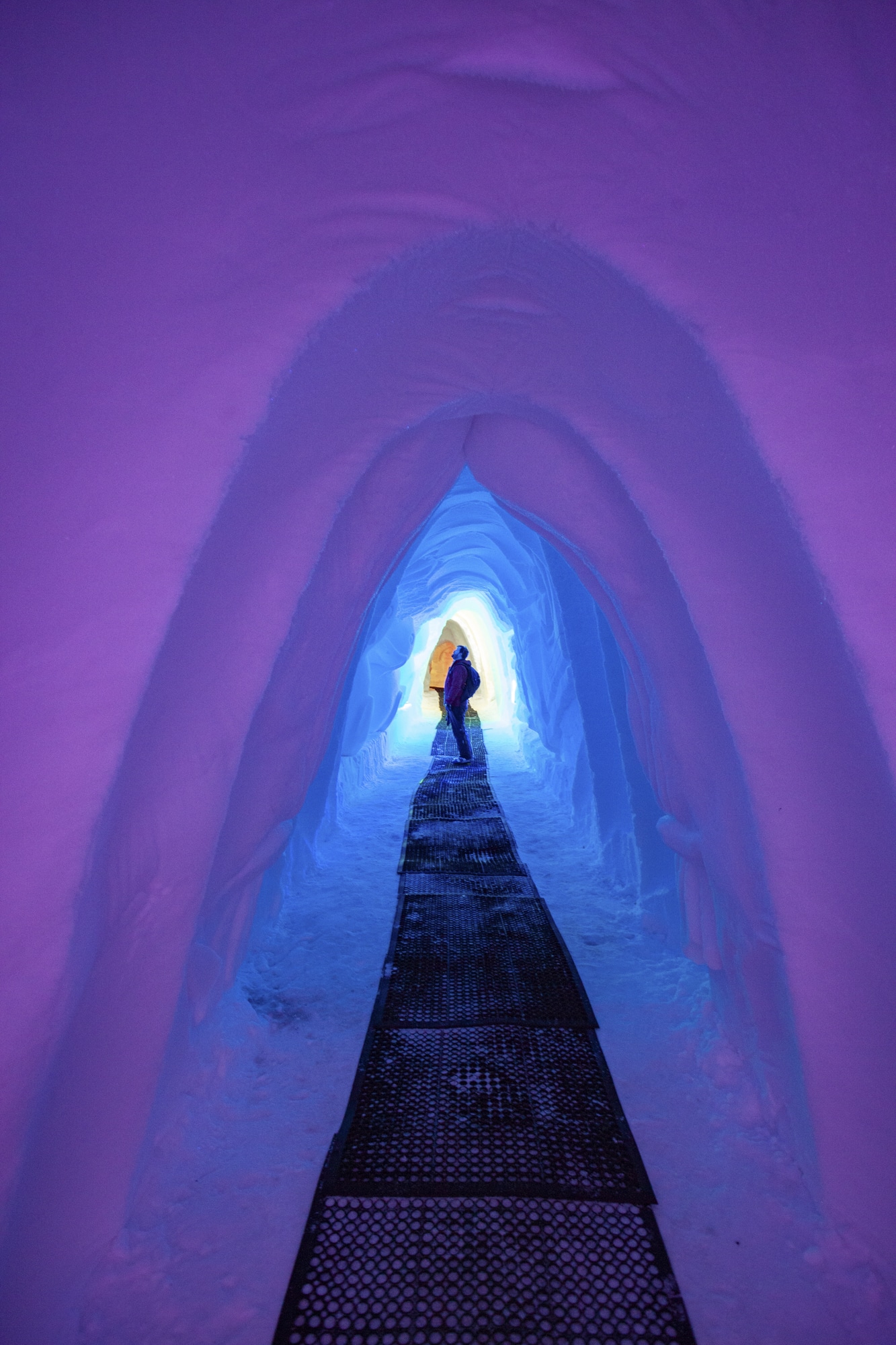 grotte de glace alpe d'Huez