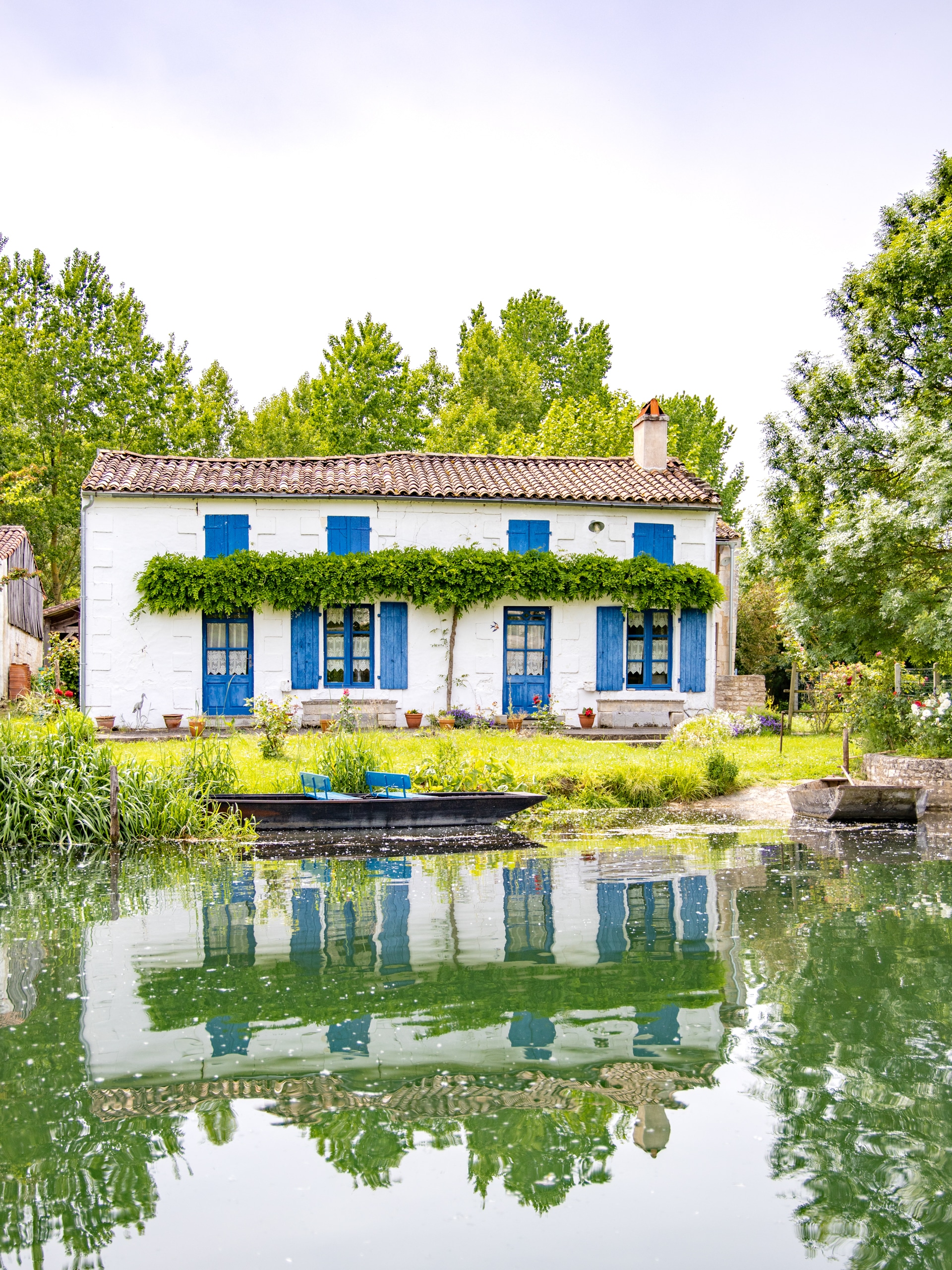 barque venise verte