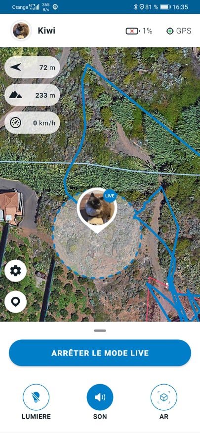 GPS tractive