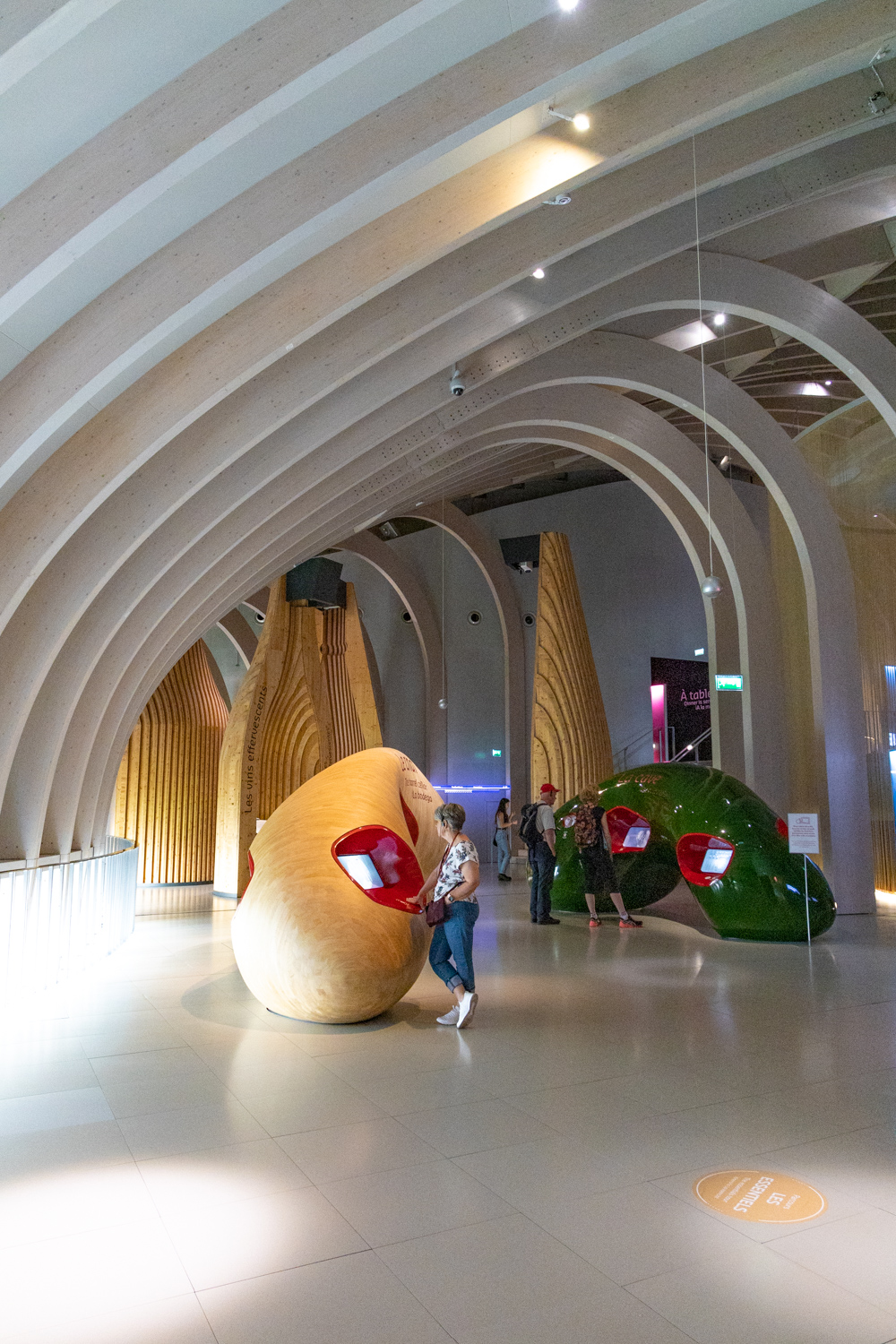 cité du vin intérieur