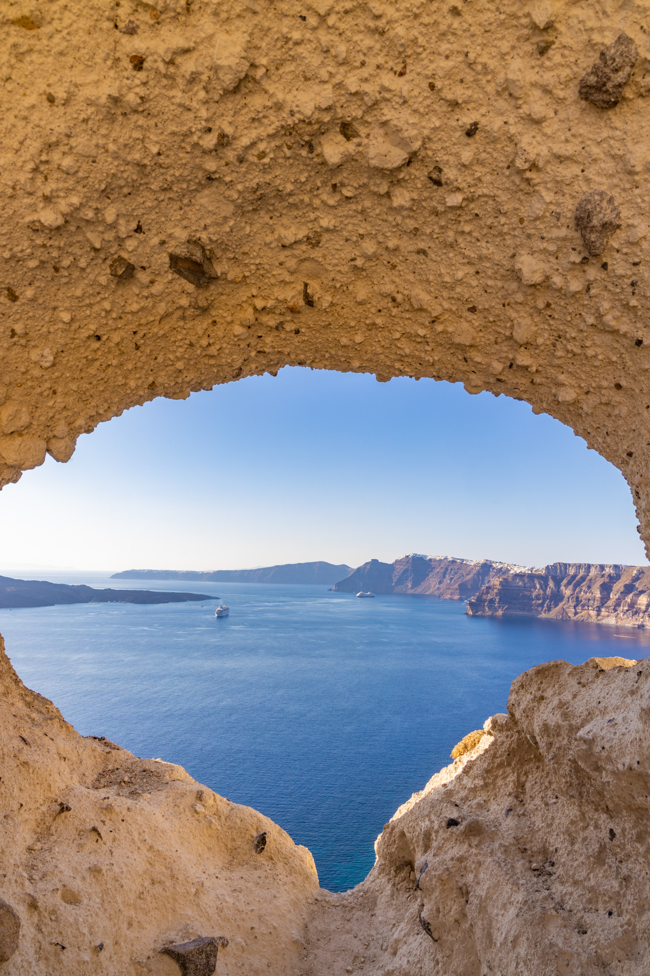 point de vue santorin