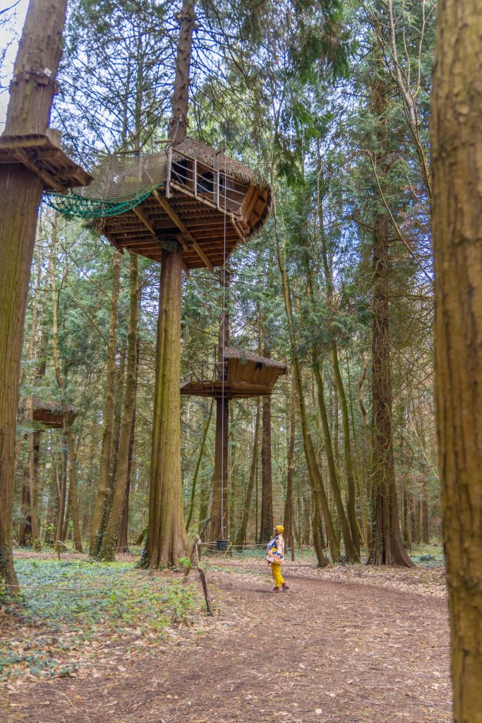cabane suspendue