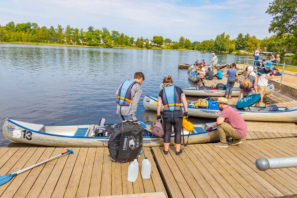 voyage en canoe