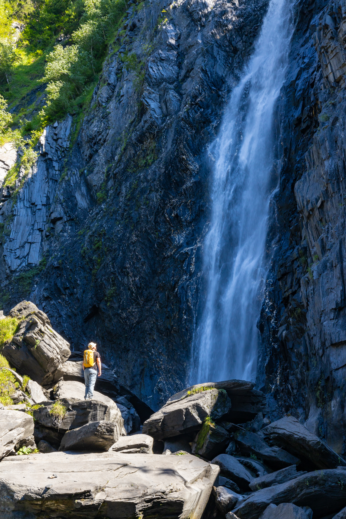 Cascade la muzelle