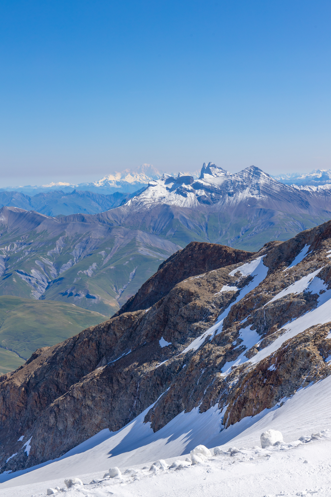 Vue glacier 2 Alpes